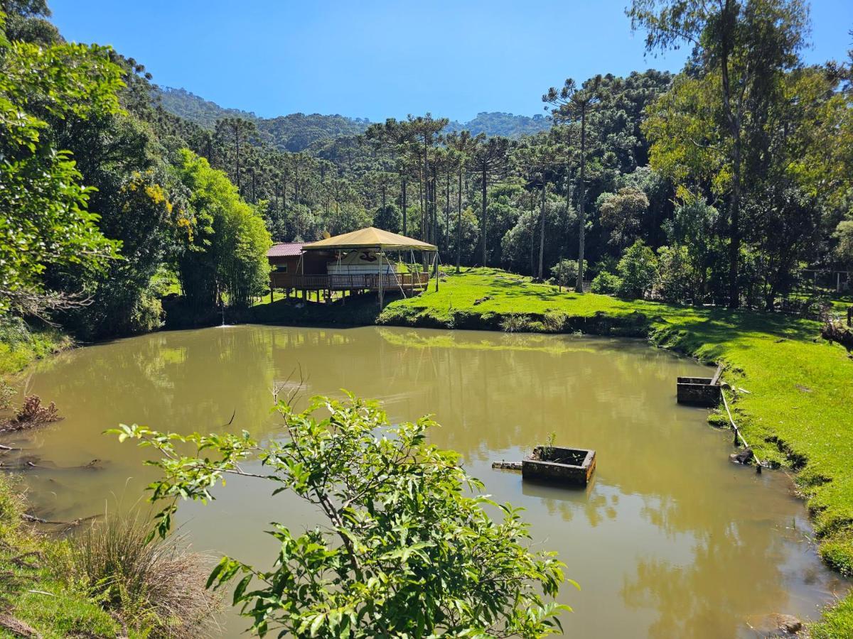 אורוביסי Casa Campo Yurt 3 Aconchego Tenda Mongolica Wifi מראה חיצוני תמונה